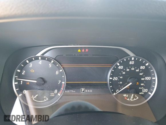 2022 Nissan Frontier SV with VIN 1N6ED1EJ9NN651877, listed as a Copart auction lot 49877255 with 46,879 mi miles and Salvage Title. Bid and sale history available at DreamBid. Image 9.