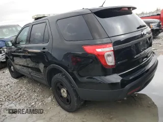 2014 Ford Utility Police Interceptor with VIN 1FM5K8AR1EGB38412, listed as a Copart auction lot 85462144 with 123,042 mi miles and Clean Title. Bid and sale history available at carsss.com. Image 2.