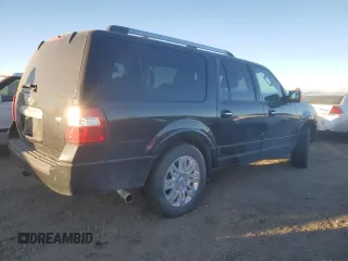 2014 Ford Expedition EL Limited with VIN 1FMJK2A52EEF23627, listed as a Copart auction lot 86746504 with 129,294 mi miles and Salvage Title. Bid and sale history available at carsss.com. Image 3.