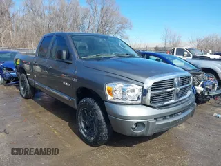 2008 Dodge 1500 SLT with VIN 1D7HA18278S596418, listed as a IAAI auction lot 41620162 with 151,142 mi miles and . Bid and sale history available at DreamBid. Image 1.