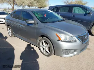 2014 Nissan Sentra SR with VIN 3N1AB7AP1EY309172, listed as a IAAI auction lot 41577550 with 142,610 mi miles. Bid and sale history available at carsss.com. Image 1.