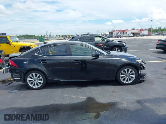2015 Lexus IS 250 with VIN JTHBF1D28F5069294, listed as a IAAI auction lot 42603681 with 179,102 mi miles and . Bid and sale history available at DreamBid. Image 13.