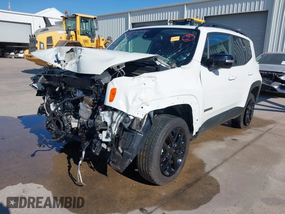 2023 Jeep Renegade Altitude z VIN ZACNJDE12PPP41358, wystawiony jako IAAI lot #40905494 z przebiegiem 4 102 mil mil oraz . Historia ofert i sprzedaży dostępna na DreamBid. Obrazek 18.