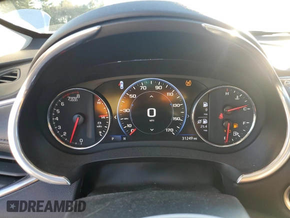 2022 Chevrolet Malibu Premier with VIN 1G1ZE5SX3NF204014, listed as a Copart auction lot 80215274 with 31,249 mi miles and Salvage Title. Bid and sale history available at DreamBid. Image 9.