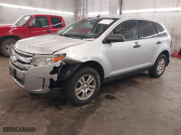 2012 Ford Edge SE with VIN 2FMDK3GCXCBA12605, listed as a IAAI auction lot 41728885 with 162,875 mi miles. Bid and sale history available at carsss.com. Image 2.