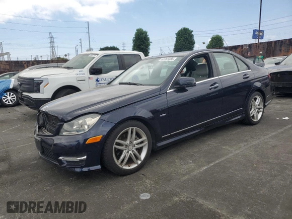 2012 Mercedes-Benz C 250 Sport с VIN WDDGF4HB0CA627652, выставлен на аукционе Copart как лот 65269385 с пробегом 112 504 миль миль и Чистый • Clean title. История ставок и продаж доступна на DreamBid. Изображение 1.