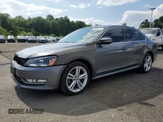 2014 Volkswagen Passat SEL Premium with VIN 1VWCN7A3XEC033428, listed as a Copart auction lot 65204115 with 103,227 mi miles and Clean title. Bid and sale history available at DreamBid. Image 1.