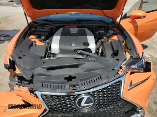 2015 Lexus RC 350 F Sport with VIN JTHSE5BC5F5003873, listed as a Copart auction lot 56970005 with 98,281 mi miles and Salvage title. Bid and sale history available at DreamBid. Image 11.