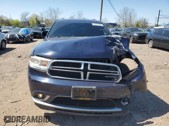 2017 Dodge Durango SXT with VIN 1C4RDJAG6HC937460, listed as a Copart auction lot 53432745 with 135,383 mi miles and Salvage Title. Bid and sale history available at DreamBid. Image 5.