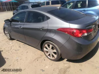 2012 Hyundai Elantra GLS with VIN 5NPDH4AE4CH090434, listed as a IAAI auction lot 41825488 with 208,252 mi miles. Bid and sale history available at carsss.com. Image 3.