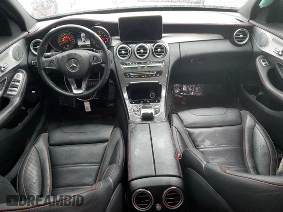 2018 Mercedes-Benz C 43 AMG с VIN 55SWF6EB1JU246594, выставлен на аукционе Copart как лот 49953015 с пробегом Не указан миль и Списание • Salvage title. История ставок и продаж доступна на DreamBid. Изображение 8.