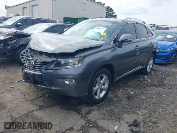 2013 Lexus RX 350 with VIN 2T2BK1BA0DC158182, listed as a IAAI auction lot 41669779 with 125,458 mi miles. Bid and sale history available at carsss.com. Image 2.