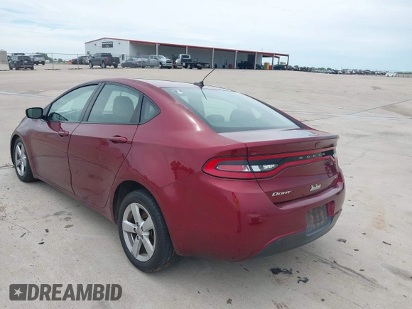 2015 Dodge Dart SXT with VIN 1C3CDFBB2FD299922, listed as a IAAI auction lot 42486672 with 166,612 mi miles and . Bid and sale history available at DreamBid. Image 3.