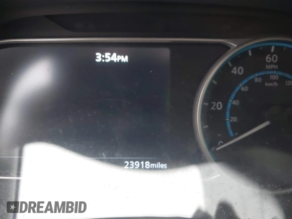 2021 Nissan LEAF SV with VIN 1N4AZ1CVXMC557032, listed as a IAAI auction lot 41544646 with 23,918 mi miles and . Bid and sale history available at DreamBid. Image 7.