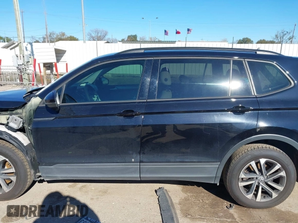 2022 Volkswagen Tiguan S with VIN 3VV1B7AX7NM107779, listed as a IAAI auction lot 41210258 with 57,154 mi miles and . Bid and sale history available at DreamBid. Image 15.