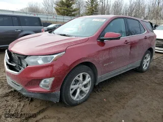 2018 Chevrolet Equinox LT with VIN 2GNAXKEX5J6154110, listed as a Copart auction lot 47374695 with 36,083 mi miles and Clean Title. Bid and sale history available at carsss.com. Image 1.
