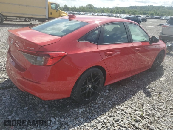 2023 Honda Civic Sport z VIN 2HGFE2F55PH527758, wystawiony jako Copart lot #57251495 z przebiegiem 28 949 mil mil oraz Szkoda całkowita • Salvage title. Historia ofert i sprzedaży dostępna na DreamBid. Obrazek 3.