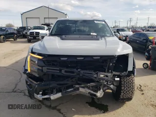 2024 Ford F-150 Raptor with VIN 1FTFW1RG7RFC23614, listed as a Copart auction lot 45560955 with 1,847 mi miles and Salvage Title. Bid and sale history available at DreamBid. Image 5.