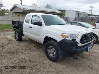 2019 Toyota Tacoma SR with VIN 5TFRX5GN1KX141879, listed as a IAAI auction lot 41889615 with 72,954 mi miles and . Bid and sale history available at DreamBid. Image 1.
