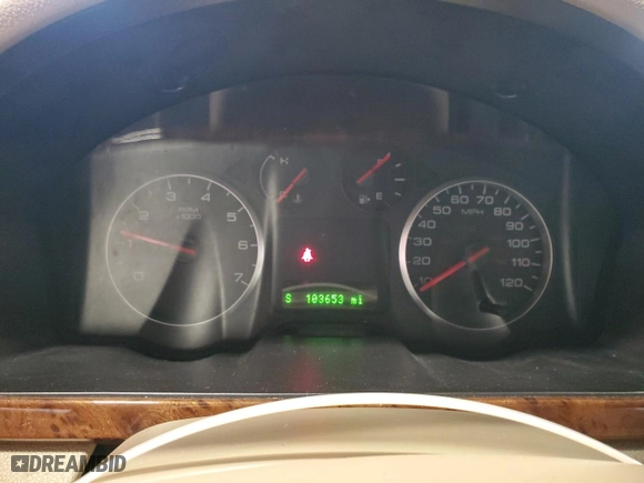 2007 Ford Five Hundred SEL with VIN 1FAHP24117G157640, listed as a Copart auction lot 48672255 with 103,653 mi miles and Salvage Title. Bid and sale history available at carsss.com. Image 9.
