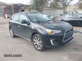 2015 Mitsubishi Outlander Sport 2.4 GT with VIN 4A4AP4AW0FE058530, listed as a IAAI auction lot 41554789 with 64,013 mi miles. Bid and sale history available at carsss.com. Image 1.