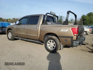 2004 Nissan Titan LE with VIN 1N6AA07B94N511401, listed as a Copart auction lot 53510535 with 155,210 mi miles and Clean Title. Bid and sale history available at carsss.com. Image 2.