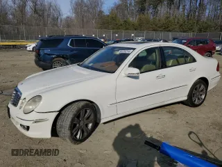 2009 Mercedes-Benz E-Class Luxury 3.5L with VIN WDBUF87X79B373988, listed as a Copart auction lot 86326214 with 118,649 mi miles and Salvage Title. Bid and sale history available at carsss.com. Image 1.