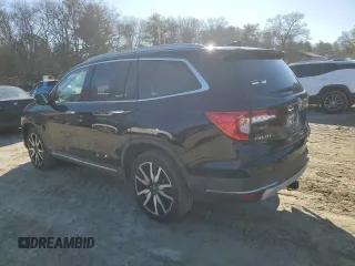 2021 Honda Pilot Touring 8-Passenger with VIN 5FNYF6H93MB051720, listed as a Copart auction lot 47023025 with 66,993 mi miles and Salvage title. Bid and sale history available at DreamBid. Image 2.