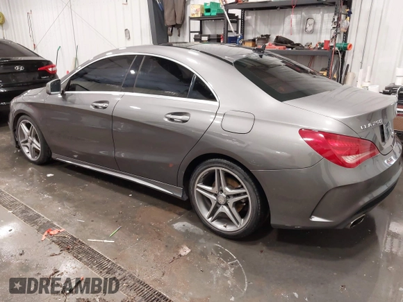 2014 Mercedes-Benz CLA 250 with VIN WDDSJ4GB1EN149344, listed as a IAAI auction lot 42126707 with 85,428 mi miles and . Bid and sale history available at DreamBid. Image 3.
