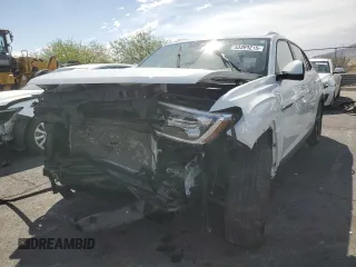 2024 Volkswagen Atlas SE z VIN 1V2HE2CA9RC209090, wystawiony jako Copart lot #53399215 z przebiegiem 24 270 mil mil oraz Szkoda całkowita • Salvage title. Historia ofert i sprzedaży dostępna na DreamBid. Obrazek 1.