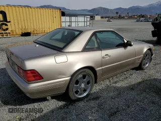 2000 Mercedes-Benz SL-Class with VIN WDBFA68F2YF193293, listed as a Copart auction lot 43189065 with 164,768 mi miles and Clean Title. Bid and sale history available at carsss.com. Image 3.