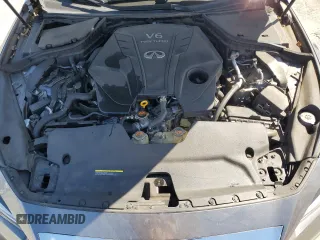 2021 Infiniti Q50 Pure with VIN JN1EV7AP7MM704225, listed as a Copart auction lot 47425665 with 25,441 mi miles and Salvage Title. Bid and sale history available at DreamBid. Image 11.