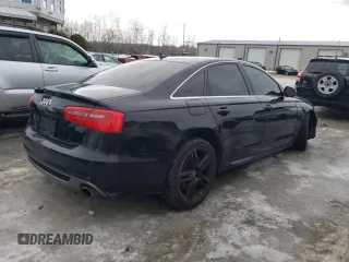 2012 Audi A6 Premium Plus with VIN WAUBGAFC0CN003769, listed as a Copart auction lot 45745935 with 194,353 mi miles and Non repairable. Bid and sale history available at DreamBid. Image 3.