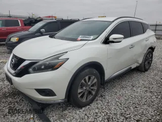 2018 Nissan Murano SV with VIN 5N1AZ2MG0JN111368, listed as a Copart auction lot 44909465 with 102,335 mi miles and Clean Title. Bid and sale history available at carsss.com. Image 1.