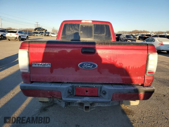 2010 Ford Ranger XLT with VIN 1FTLR4FE9APA10483, listed as a Copart auction lot 86918604 with 125,354 mi miles and Salvage Title. Bid and sale history available at DreamBid. Image 6.