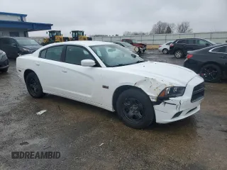 2011 Dodge Charger Police with VIN 2B3CL1CT0BH582309, listed as a Copart auction lot 47679435 with 168,581 mi miles and Clean title. Bid and sale history available at DreamBid. Image 4.