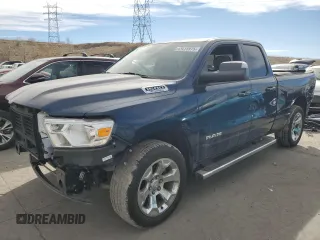 2021 Ram 1500 Big Horn with VIN 1C6RRFBGXMN834819, listed as a Copart auction lot 43415975 with 33,102 mi miles and Salvage Title. Bid and sale history available at carsss.com. Image 1.