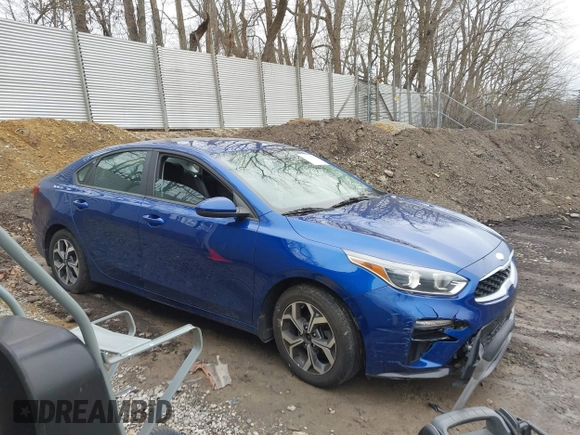 2019 Kia Forte LXS with VIN 3KPF24AD9KE042657, listed as a IAAI auction lot 41932787 with 53,221 mi miles and . Bid and sale history available at carsss.com. Image 14.