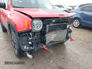 2023 Jeep Renegade Trailhawk with VIN ZACNJDC19PPP62601, listed as a IAAI auction lot 41911700 with 23,973 mi miles and . Bid and sale history available at DreamBid. Image 17.