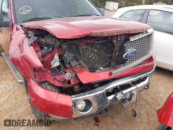 2008 Ford F-150 XLT with VIN 1FTPW14VX8FB68889, listed as a IAAI auction lot 42343325 with 151,428 mi miles and . Bid and sale history available at DreamBid. Image 6.