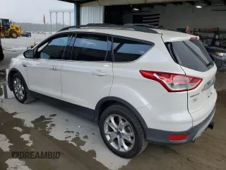 2013 Ford Escape SEL с VIN 1FMCU0H91DUB90163, выставлен на аукционе Copart как лот 64091785 с пробегом 156 038 миль миль и Списание • Salvage title. История ставок и продаж доступна на DreamBid. Изображение 2.