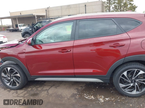 2019 Hyundai Tucson SEL with VIN KM8J33ALXKU855608, listed as a IAAI auction lot 41906199 with 52,741 mi miles. Bid and sale history available at carsss.com. Image 15.