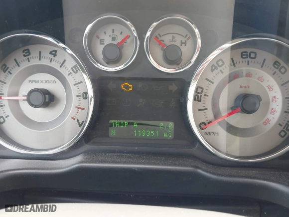2010 Ford Edge Limited with VIN 2FMDK3KC0ABA08437, listed as a IAAI auction lot 42026857 with 119,351 mi miles. Bid and sale history available at carsss.com. Image 7.