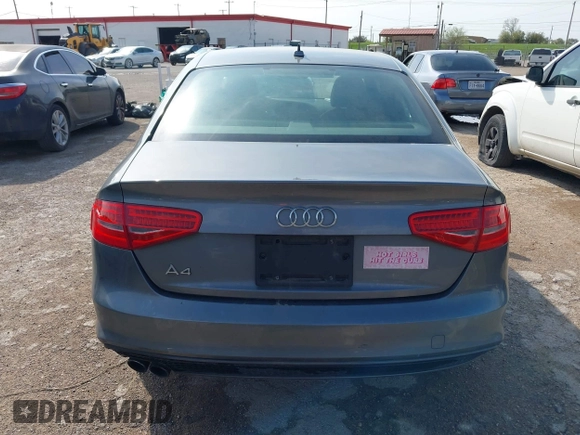 2016 Audi A4 Premium with VIN WAUAFAFL4GA004435, listed as a IAAI auction lot 41891165 with 154,817 mi miles. Bid and sale history available at carsss.com. Image 16.