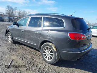2016 Buick Enclave Leather with VIN 5GAKVBKD2GJ167262, listed as a IAAI auction lot 41174290 with 130,641 mi miles and . Bid and sale history available at DreamBid. Image 3.