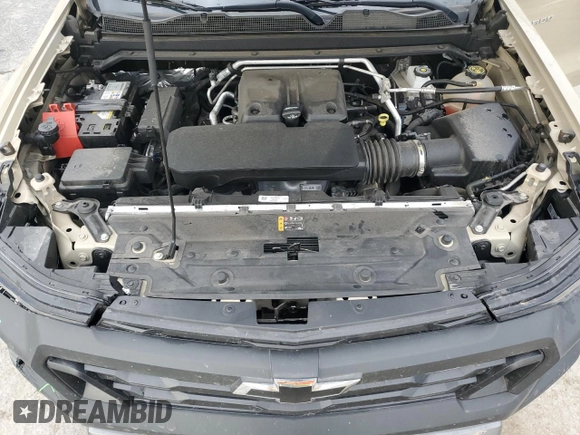 2023 Chevrolet Colorado 4WD Trail Boss with VIN 1GCPTEEK2P1131528, listed as a Copart auction lot 61356945 with 17,452 mi miles and Salvage title. Bid and sale history available at DreamBid. Image 11.