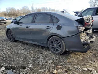 2020 Kia Forte GT-Line with VIN 3KPF34ADXLE168038, listed as a Copart auction lot 45873365 with 105,327 mi miles and Salvage Title. Bid and sale history available at carsss.com. Image 2.