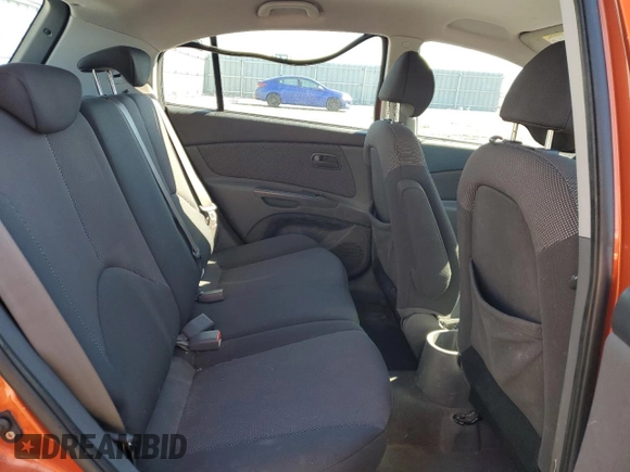 2008 Kia Rio LX with VIN KNADE163X86433096, listed as a Copart auction lot 50166155 with 219,883 mi miles and Clean Title. Bid and sale history available at carsss.com. Image 10.
