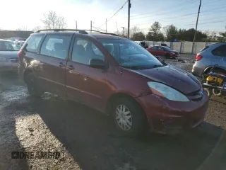 2008 Toyota Sienna with VIN 5TDZK23C68S214020, listed as a Copart auction lot 43402205 with Not Provided miles and Salvage Title. Bid and sale history available at DreamBid. Image 4.