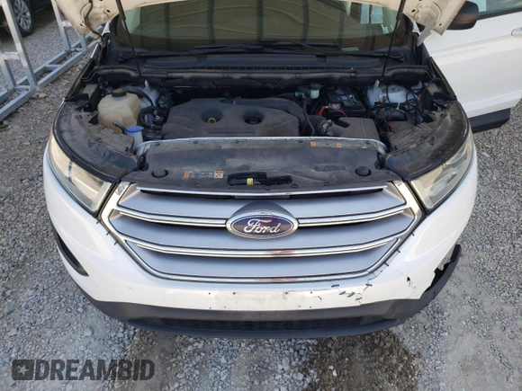 2016 Ford Edge SE с VIN 2FMPK3G91GBC63505, выставлен на аукционе Copart как лот 61766975 с пробегом 124 082 миль миль и Чистый • Clean title. История ставок и продаж доступна на DreamBid. Изображение 12.